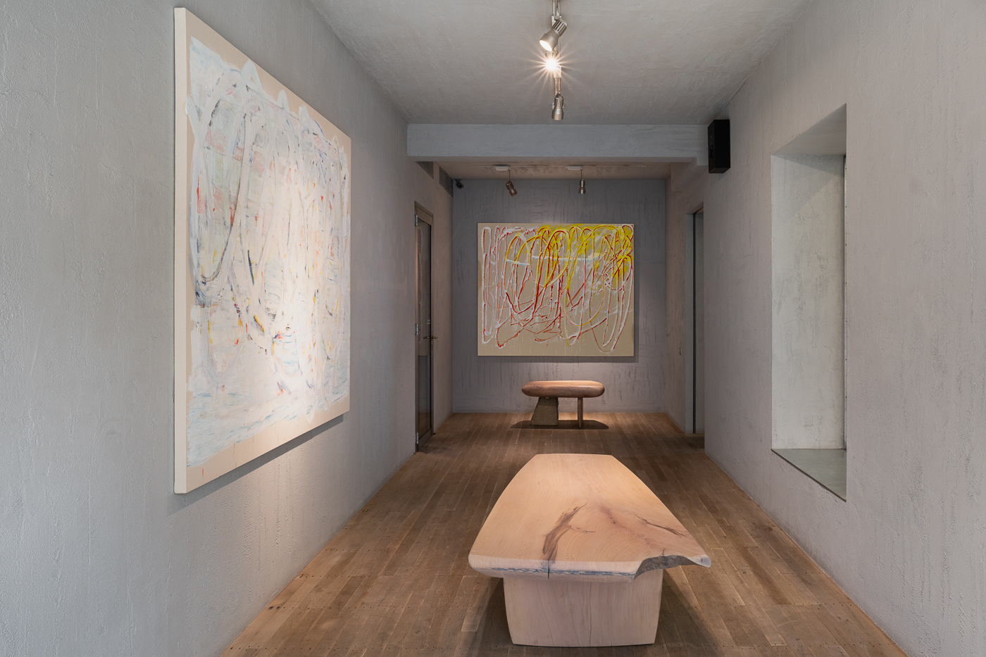 Galen Löfstedt and Jan-Henri Booyens Installation View